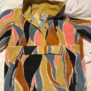 Billabong Sherpa Pullover Size medium